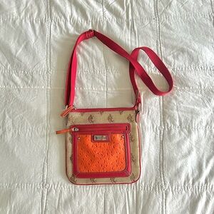 orange U.S. POLO ASSN. shoulder bag 🧡